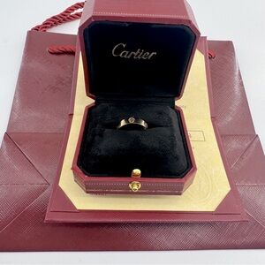 Cartier Rose Gold Ring